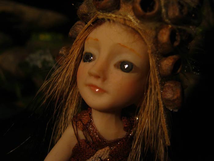 Ooak Pixie Ranien and magic Seeds